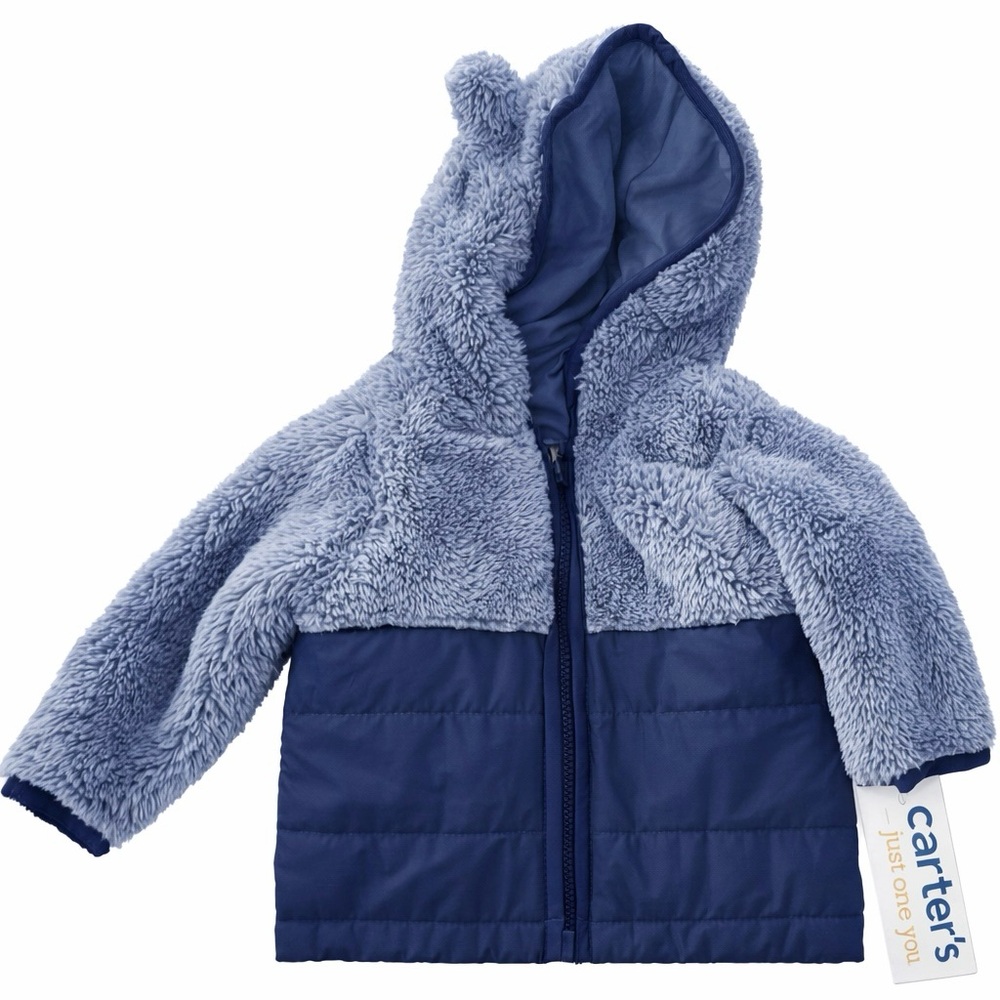 Carter's Cozy Blue Puffer Jacket